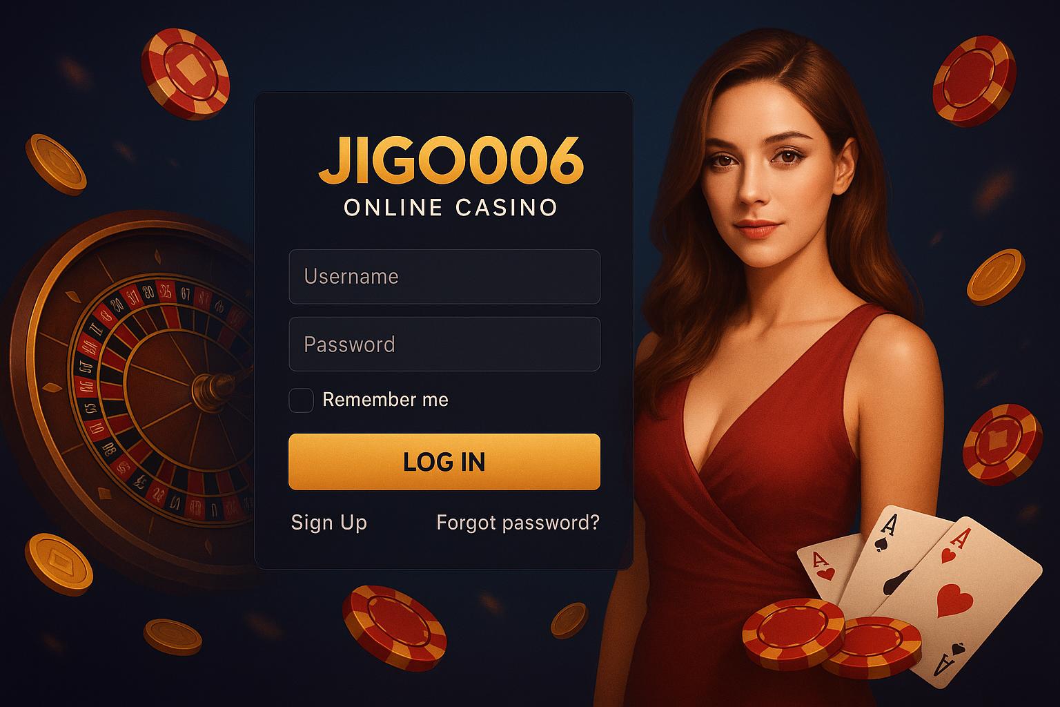 Login no Cassino JIGO006